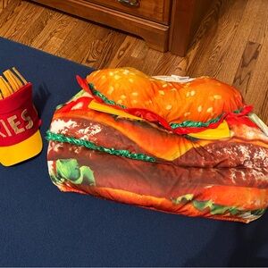 Cheeseburger and Fries Halloween Costume